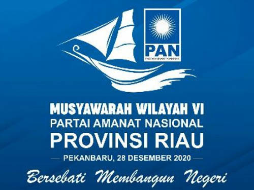 Muswil VI PAN Riau Dimajukan 28 Desember 2020. Berikut Nama-nama Bakal Calon Formatur